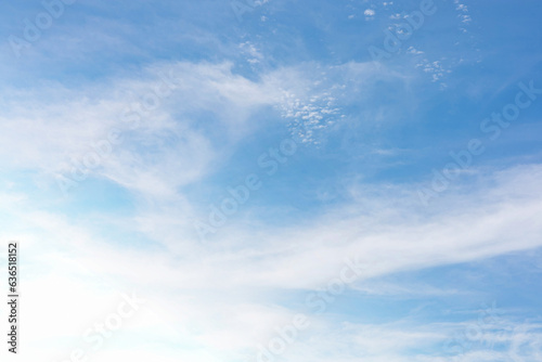 Photography Summer blue sky cloud gradient light white background
