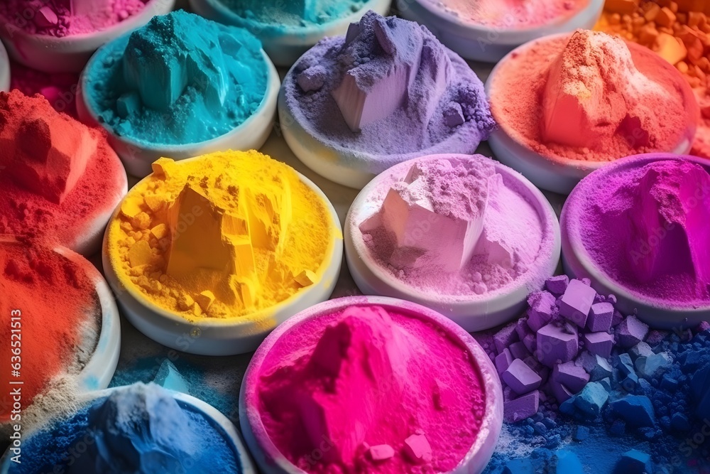colorful powder colorful powder