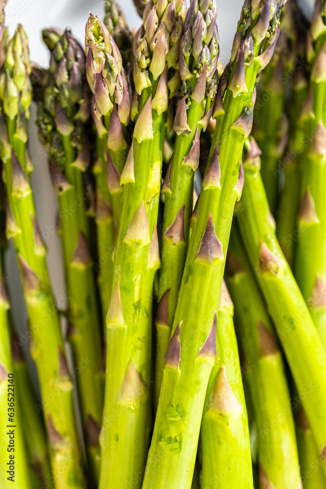 Obraz premium Steam Asparagus