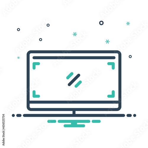 Mix icon for display 