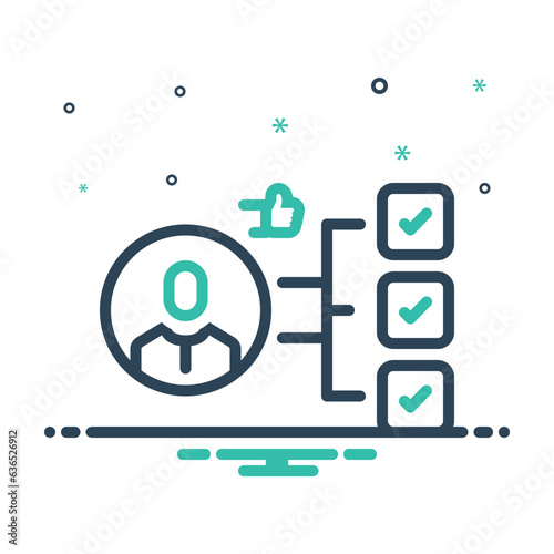 Mix icon for recommendations 