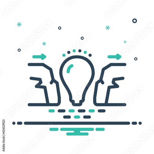 Mix icon for solutions 