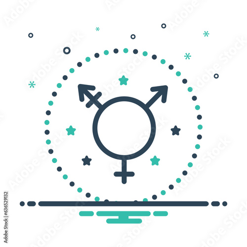 Mix icon for transexuales 