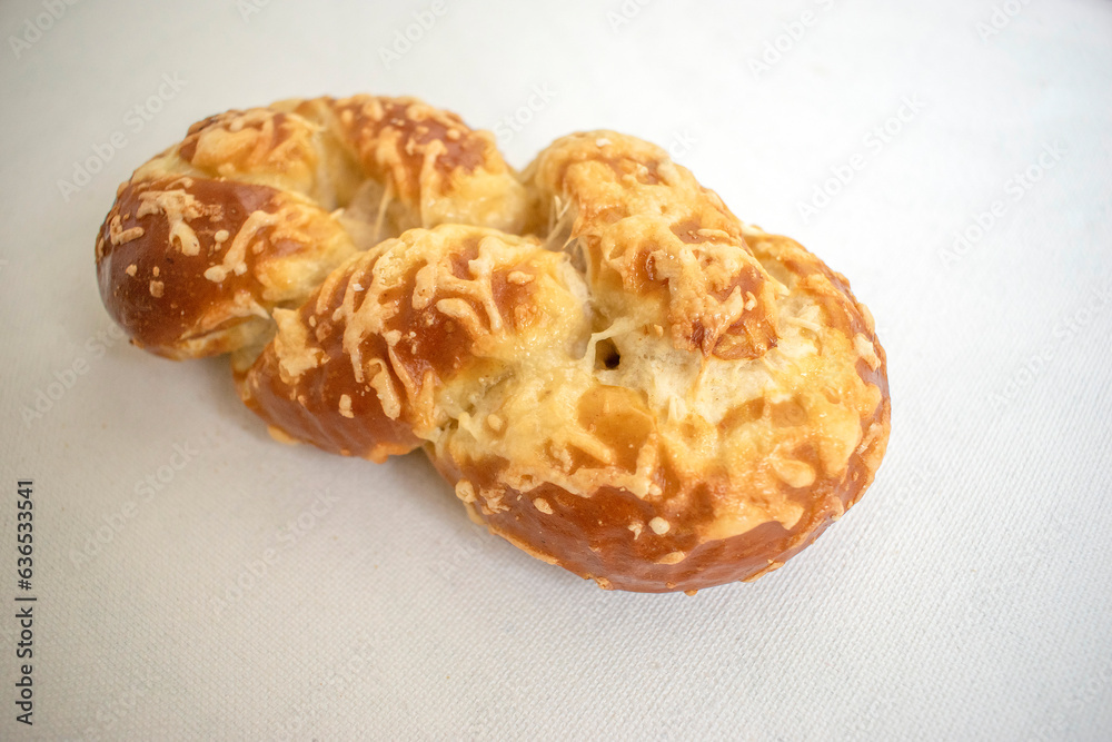 Cheesy Pretzel Bread Cheesy Pretzel Bread