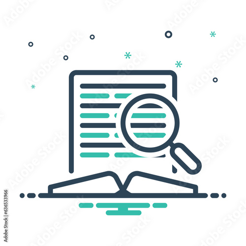 Mix icon for means