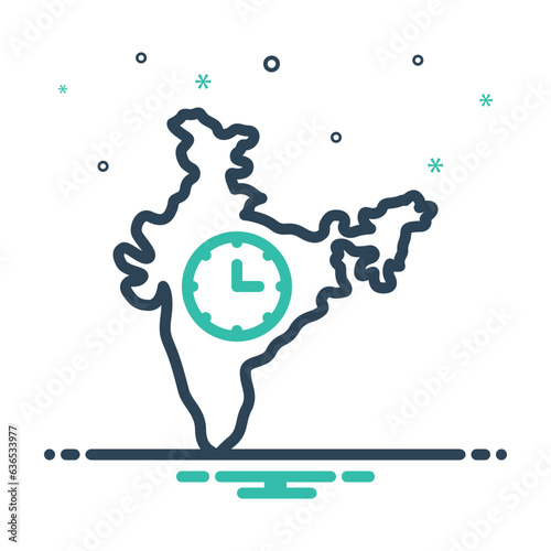 Mix icon for ist country 