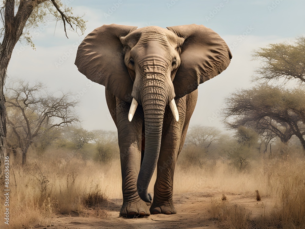 Imposante Dickhäuter: Elefanten in ihrer natürlichen Umgebung