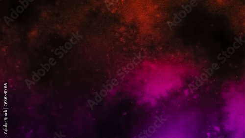 watercolor space. dark red, pink watercolor background. 