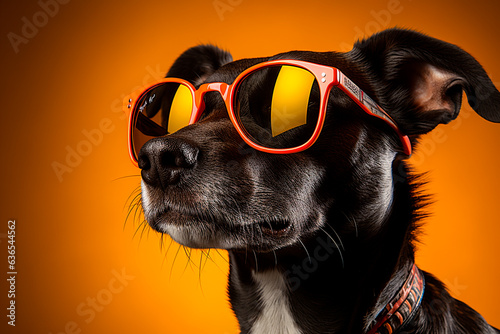 dog with sunglasses © ARAMYAN