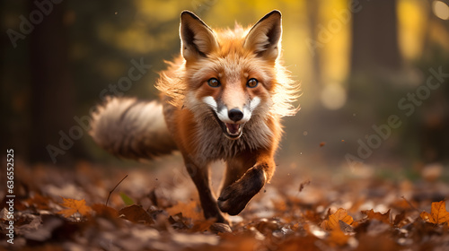 Red fox in deep Jungle © Sufyan