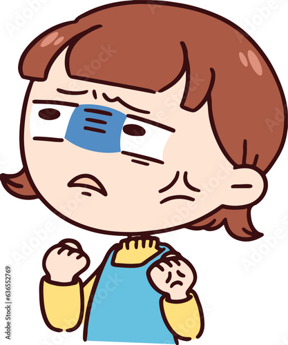 キレている主婦