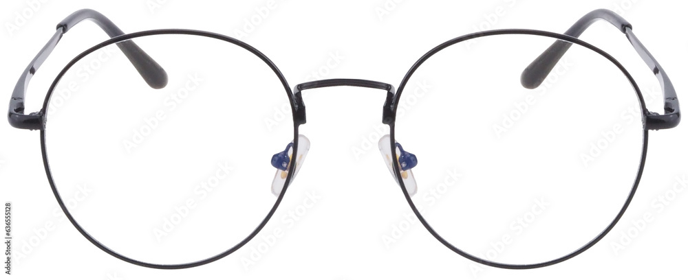 Oval glasses with transparent background Oval glasses with transparent background