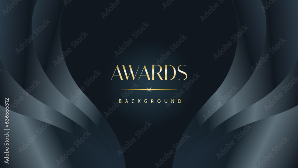 Awarding the nomination ceremony luxury black wavy background. Wedding entertainment night. Elegant luxury shine modern template certificate. Awarding the nomination ceremony luxury black wavy background. Wedding entertainment night. Elegant luxury shine modern template certificate.