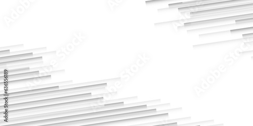 Fototapeta Naklejka Na Ścianę i Meble -  Abstract geometric modern design white and gray gradient background diagonal line pattern White grey abstract presentation background with lights.