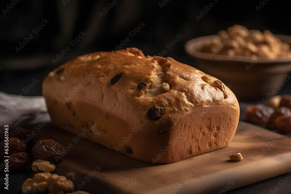 date walnut bread, nutty and sweet bread enriched with dates date walnut bread, nutty and sweet bread enriched with dates