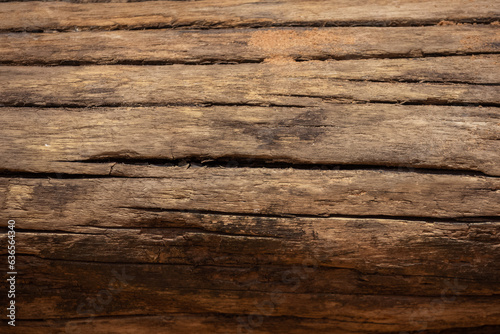 A rough wood texture of a log
