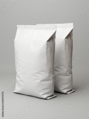 white grain sack mockup photo