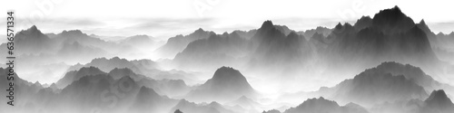 landscape in the morning