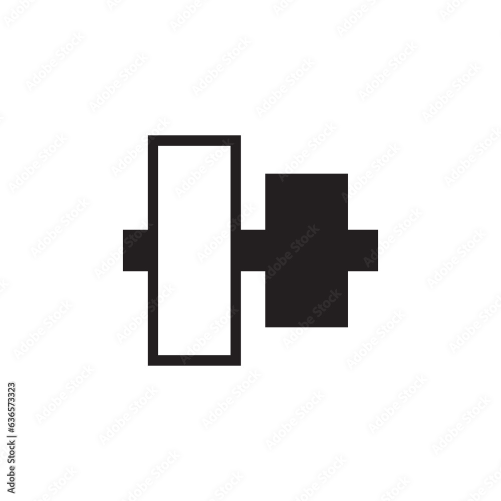 Obraz premium align icon vector