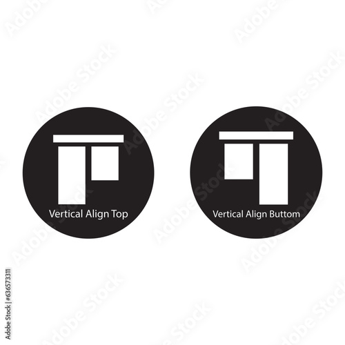 align icon vector