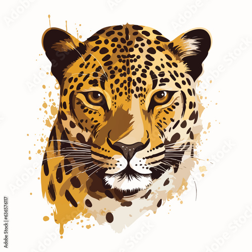 Logo vector illustration of an Leopard