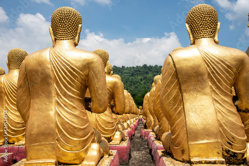 Canvas Print Phuttha Utthayan Makha Bucha Anusorn (Buddhism Memorial Park) is the most famous
