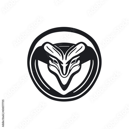 furious cobra sport vector logo concept isolated on white background modern military professional t, vector illustration line art