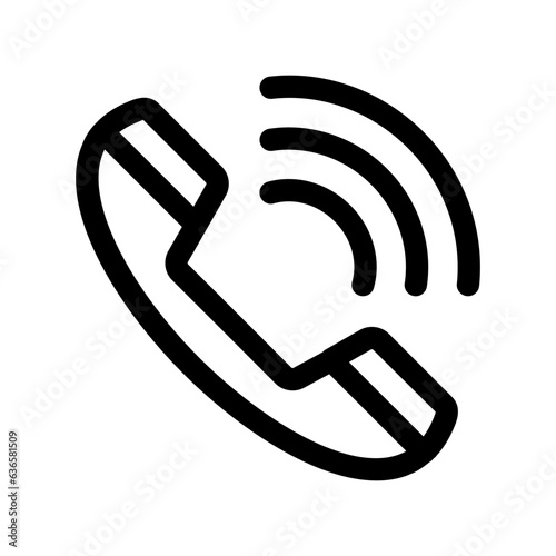 Telephone icon vector design illustration