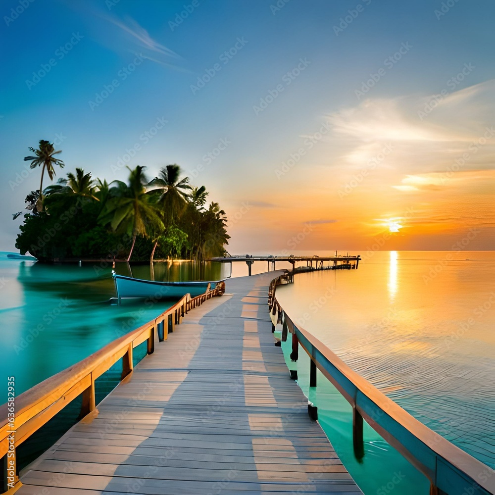 Nestled in the heart of the Indian Ocean, the Maldives unfolds as a picture-perfect paradise a destination where dreams of romance come to life on the soft sands of its pristine beaches. 