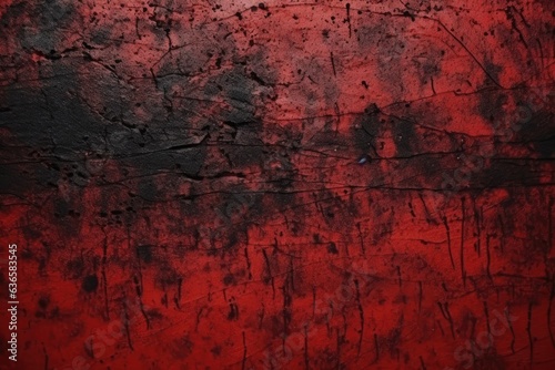 Black and red grunge texture. Scary red black