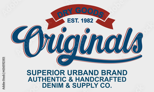 Dry Goods Originals Authentic and Durable Originals Handcrafted vector Print Artwork For tee shirt