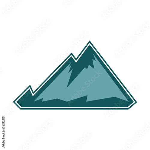 Mountain illustration design