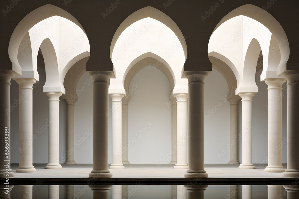 Minimalist geometries, classical architecture and modern, mismatch, complex shapes. Minimalist geometries, classical architecture and modern, mismatch, complex shapes.
