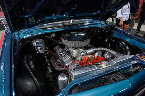 Car engine details. Turbo engine modification