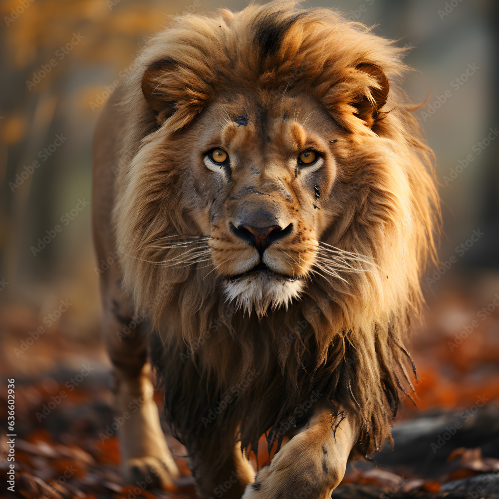 lion 4k pic