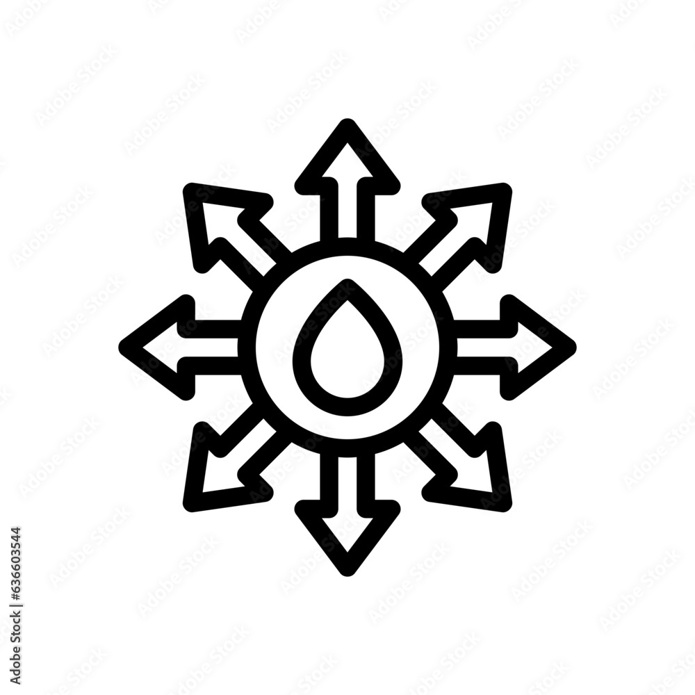 water line icon water line icon