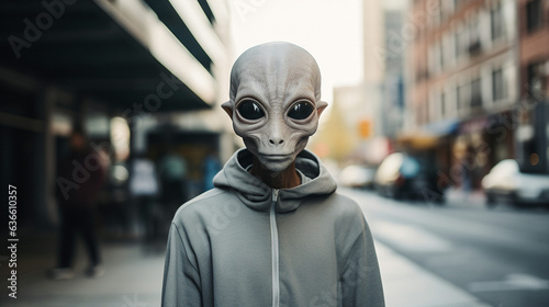 Beyond Disguise: Grey Aliens Walk Among Us, generative ai