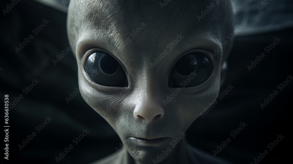 Voyaging Beyond the Stars: Grey Alien and UFO, Generative AI Voyaging Beyond the Stars: Grey Alien and UFO, Generative AI
