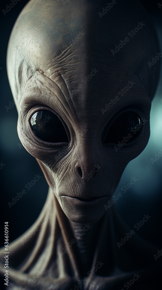 Cosmic Voyagers: Grey Alien in their Extraterrestrial Vessel, Generative AI Cosmic Voyagers: Grey Alien in their Extraterrestrial Vessel, Generative AI