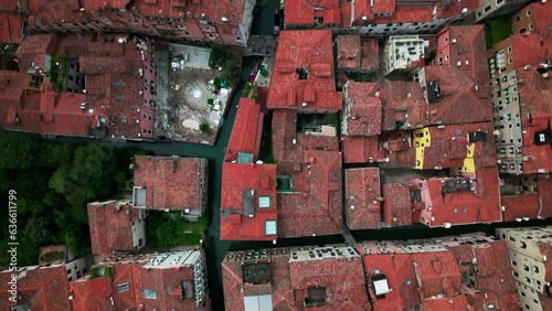 Aerial view of Venice City in Italy (ID: 636611799)