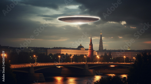 Kremlin Chronicles: Close Encounter Above Moscow, generative ai