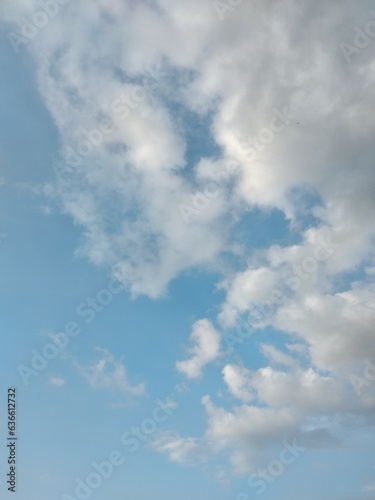 Cumulus clouds are white clouds that look very soft, fluffy and hairy. They are considered low-level clouds, but some forms can form past 20,000 feet.