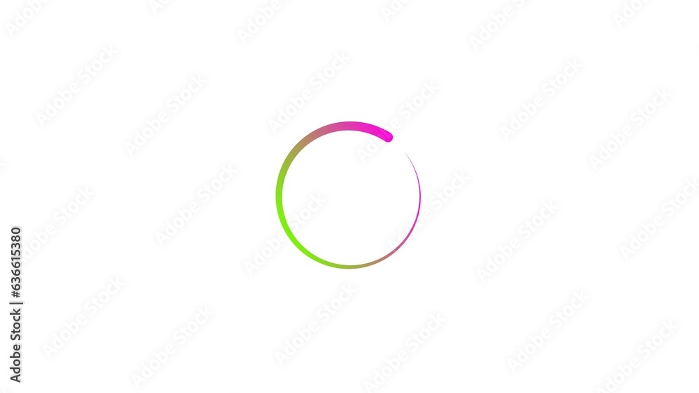 abstract circle loading illustration background 4k abstract circle loading illustration background 4k