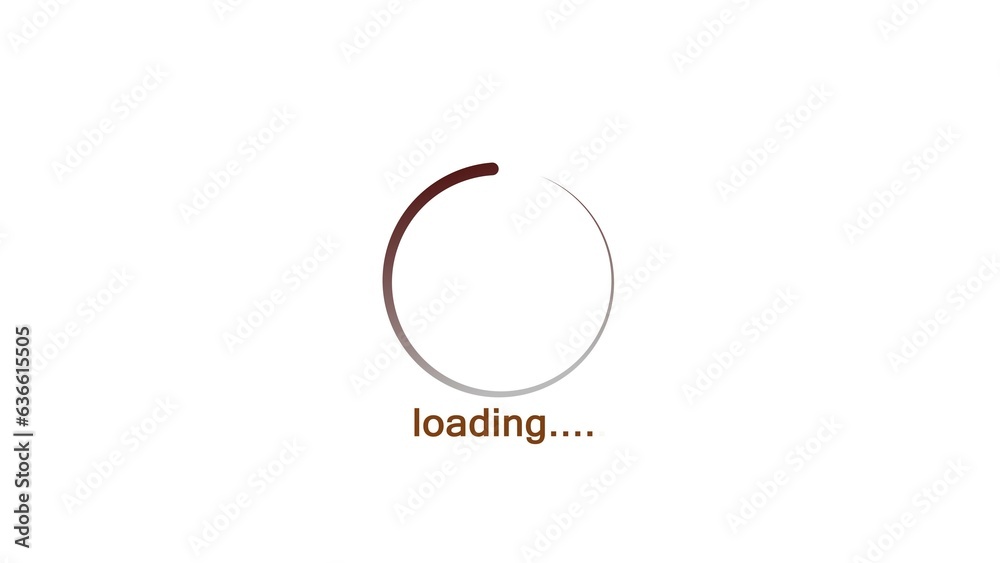 abstract circle loading illustration background 4k abstract circle loading illustration background 4k