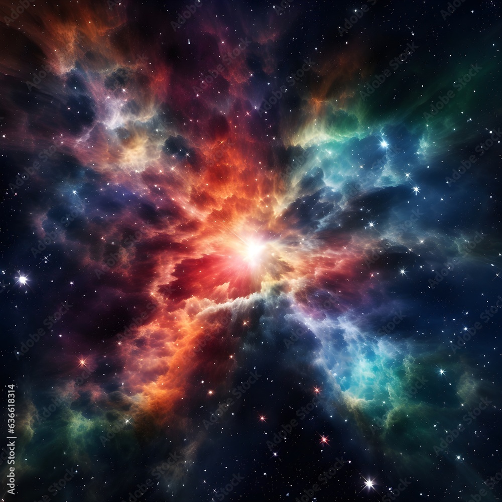 stars, space, suns , astronomy, universe, and planets background, wallpapers. AI generated