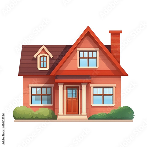 Cute house Illustration 