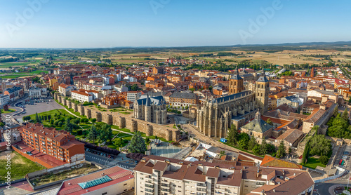 Episcopal Palace of Astorga and Cathedral photo