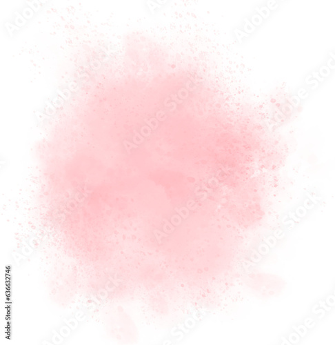 Abstract pink watercolor background texture. © Ankochan Studio