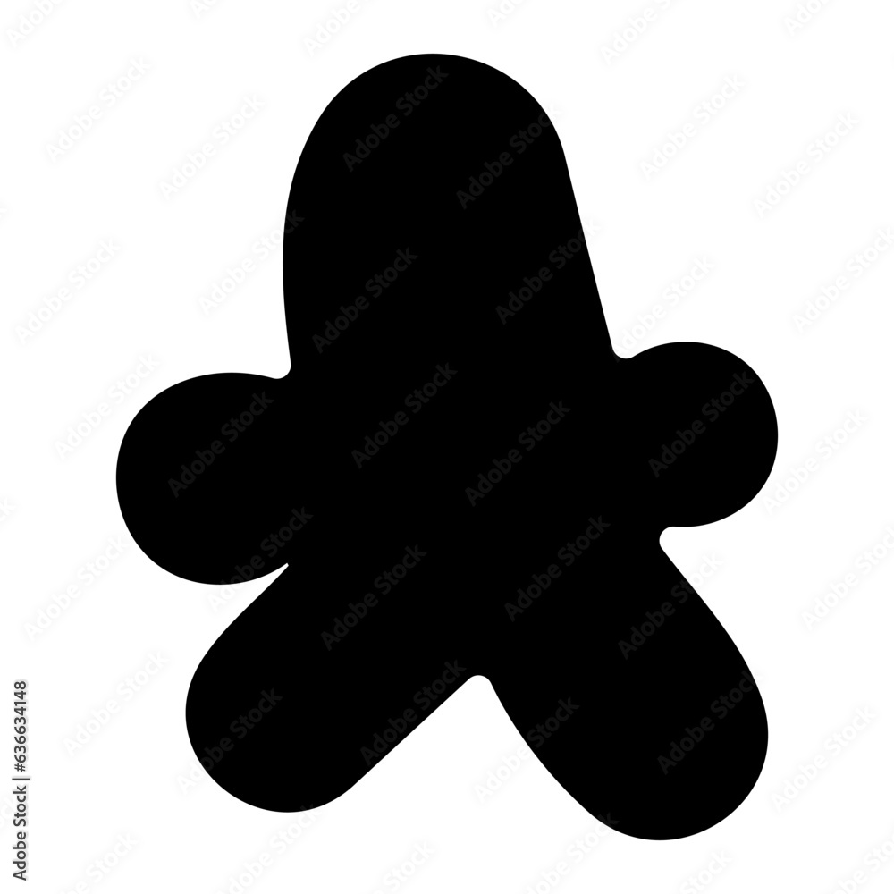 gingerbread mummy halloween sweet vecto icon black gingerbread mummy halloween sweet vecto icon black
