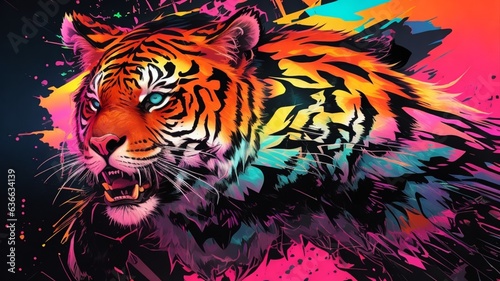 3D tiger
